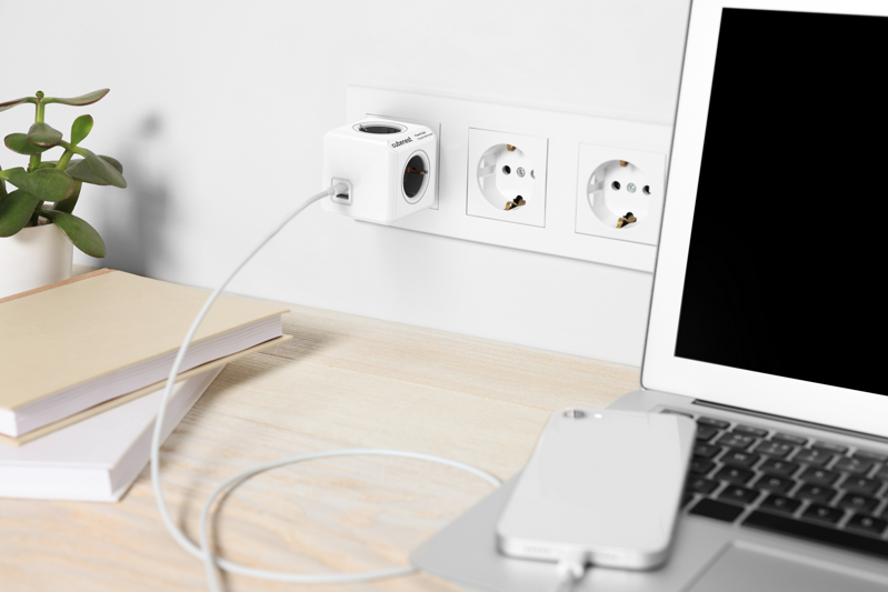Cubenest PowerCube Original USB A+C PD 20 W szürke