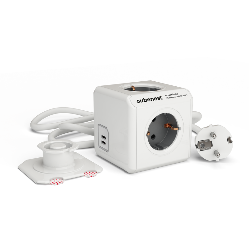 Cubenest PowerCube Extended USB C+C PD 35 W szürke