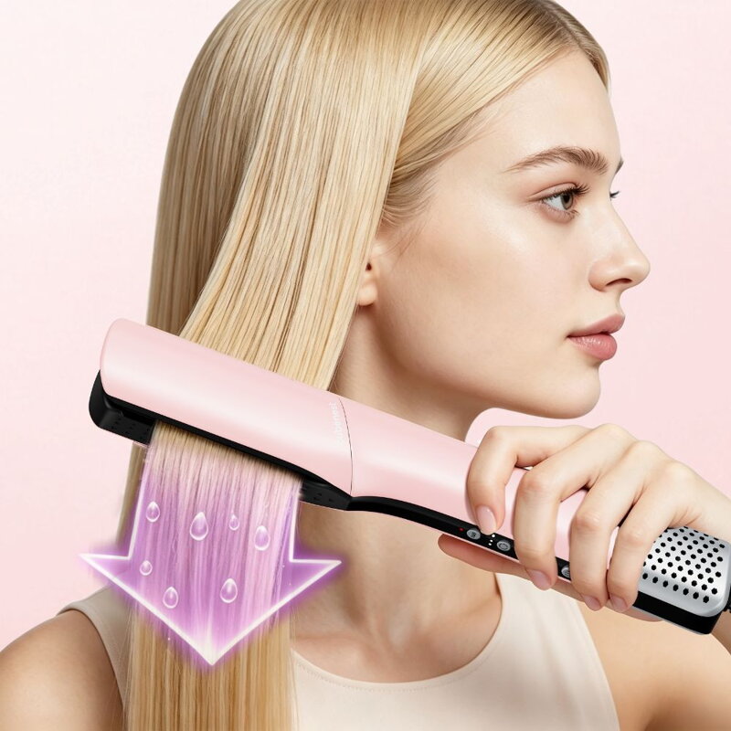 Cubenest SwiftDry SDHS01 rózsaszín forrólevegős hajvasaló 